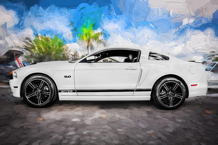 2014 Ford Mustang GT CS Painted  #1 Photograph by Rich Franco