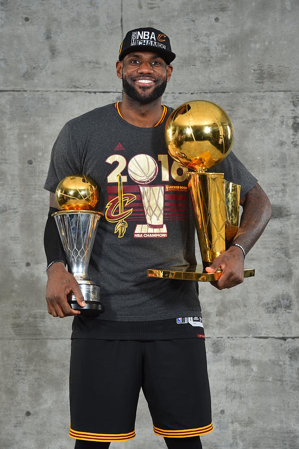 2016 Nba Finals - Post Game Trophy Shoot Photograph by ...