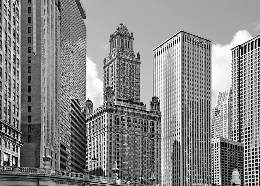Chicago Photograph - 35 East Wacker Chicago - Jewelers Building #1 by Alexandra Till
