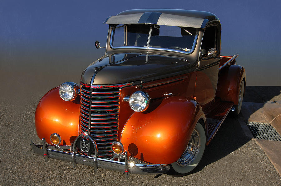 39 Chevy pickup #1 Photograph by Bill Dutting