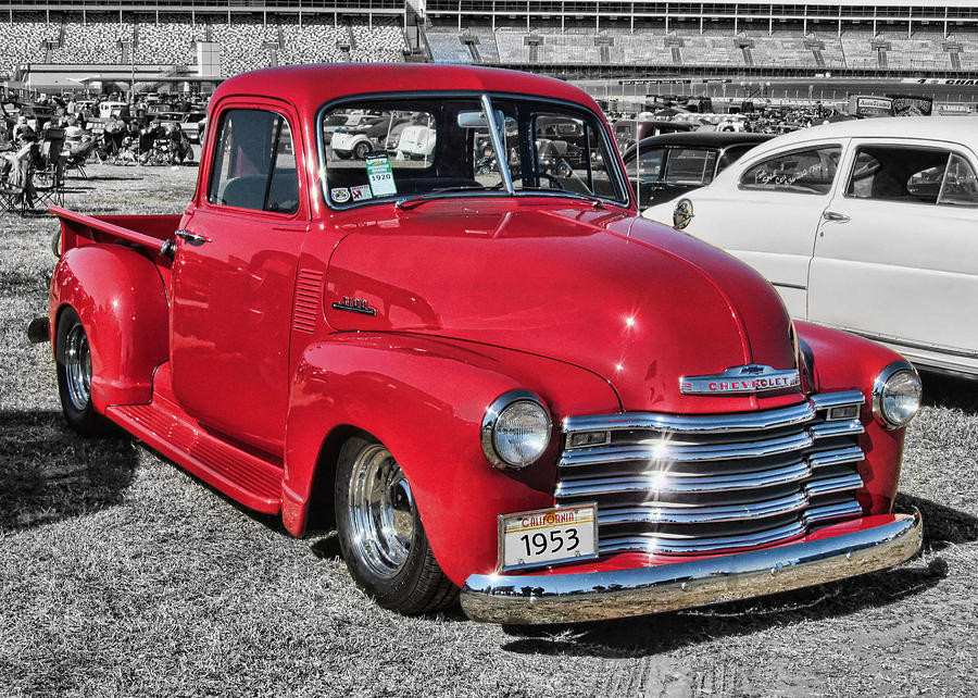 53 Chevy Truck #1 Photograph by Vic Montgomery