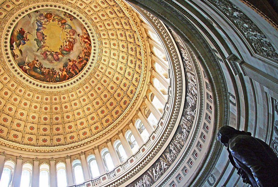 A Capitol Rotunda Photograph by Cora Wandel