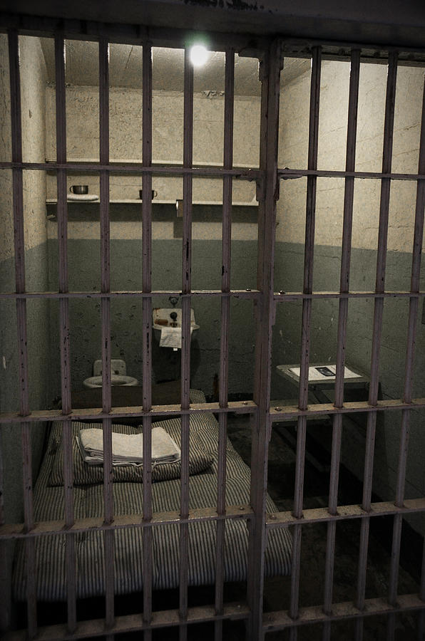 The Rock Photograph - A cell in Alcatraz prison #2 by RicardMN Photography