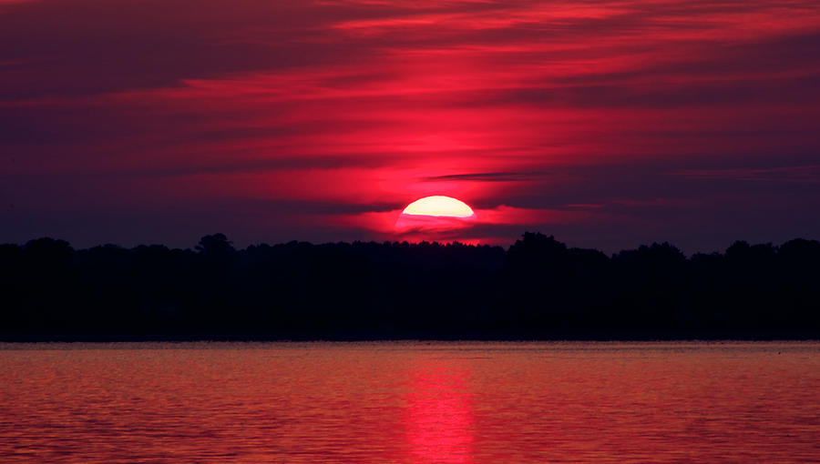 A Chesapeake Bay Sunrise #1 Photograph by David Kay