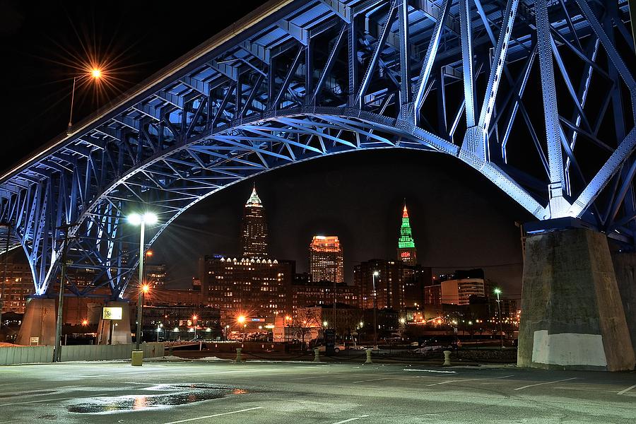 A Cleveland Night #4 Photograph by Frozen in Time Fine Art Photography