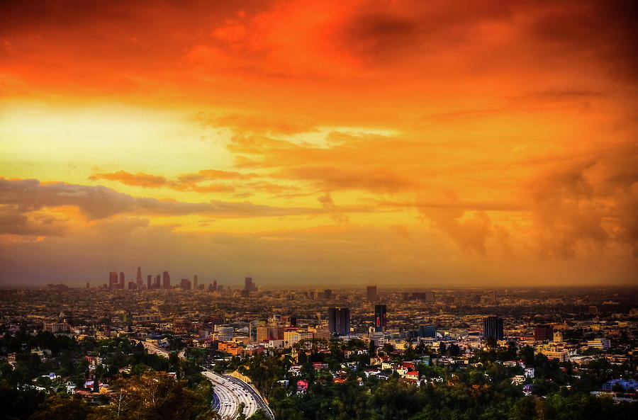 A Colorful Hollywood Morning #1 Photograph by Albert Valles