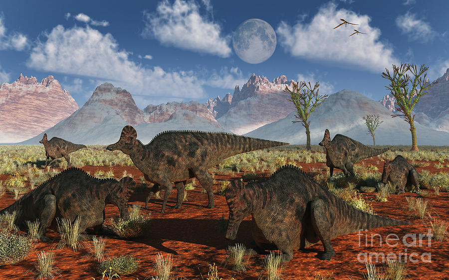 duckbilled hadrosaur