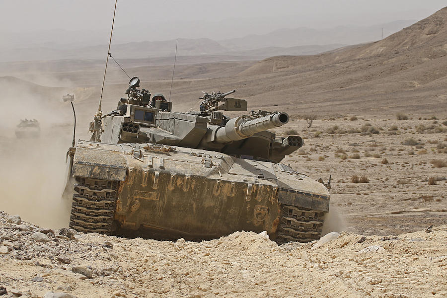 A Merkava IIi Main Battle Tank Photograph by Ofer Zidon - Fine Art America