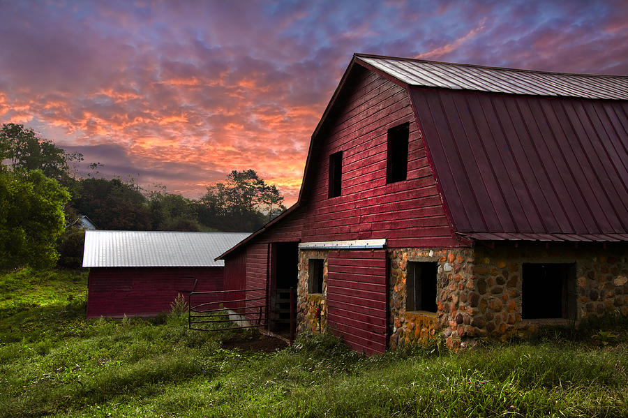 Barn Photograph - A New Start #2 by Debra and Dave Vanderlaan