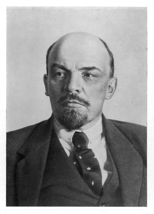 Lenin Photograph - A Photograph Of Vladimir Ilyich Ulyanov #1 by Mary Evans Picture Library