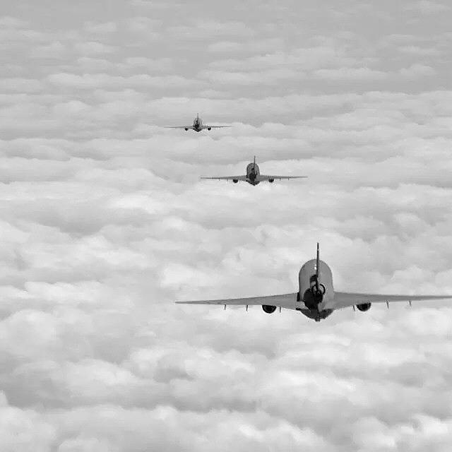 Dc10 Photograph - A Pic Of Our Formation From My Buddies #1 by Sean Flynn