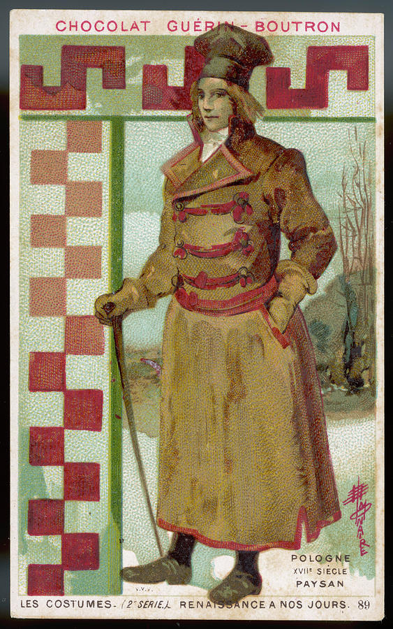 A Polish Peasant In A Thick Brown #1 Drawing by Mary Evans Picture ...