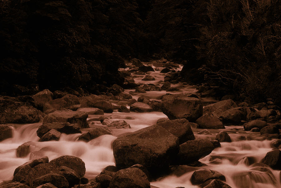 Cool Photograph - A River Running Alongside One #1 by David McLain