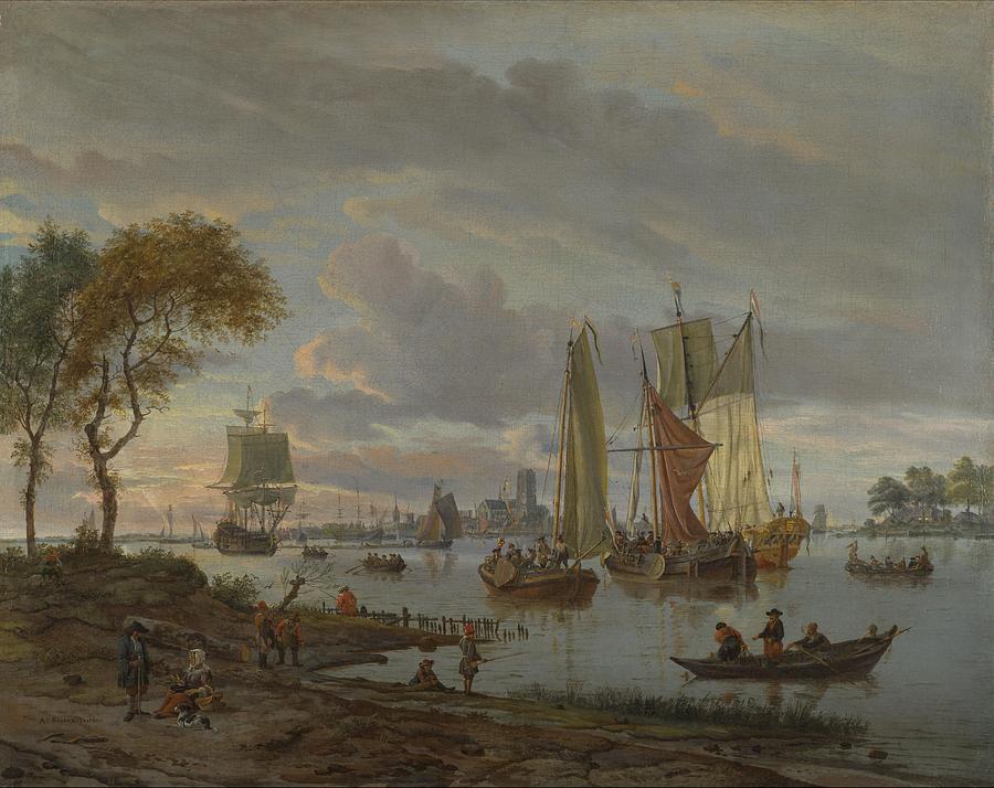 A River View Painting
