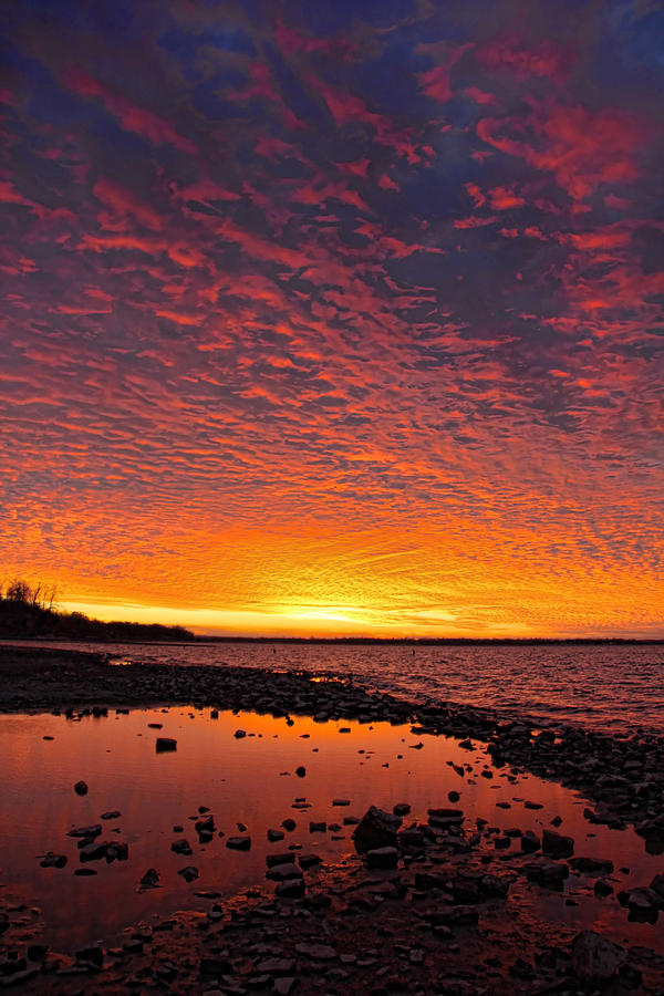 Sunset Photograph - A Spectacular Sunset Sight #1 by Carolyn Fletcher