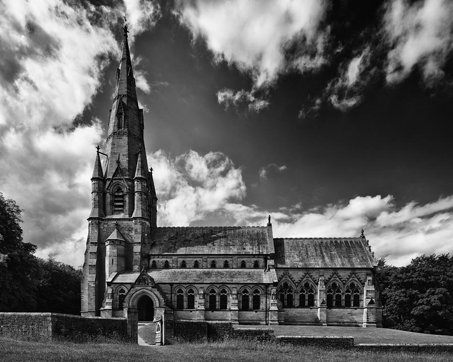 A Spiring Church Photograph by Dennis Dame