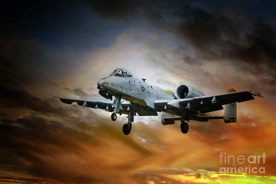 A10 Thunderbolt II Digital Art by Airpower Art