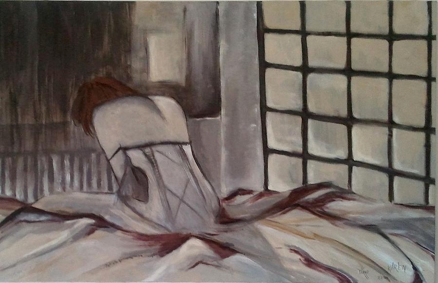 Bed Painting - Abandon #1 by Mirko Gallery