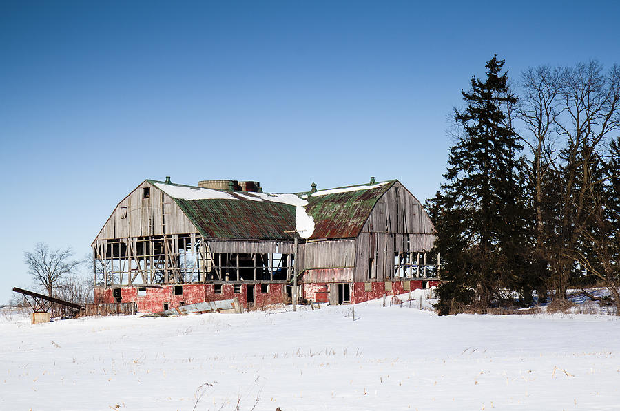 Abandoned barn #1 Photograph by Nick Mares