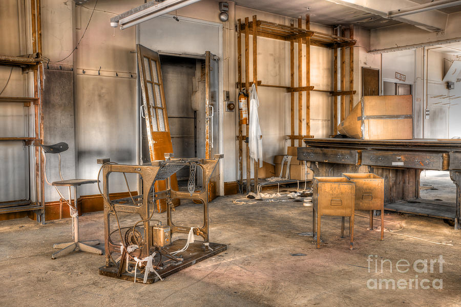 Abandoned Sewing Factory #1 Photograph by David Birchall