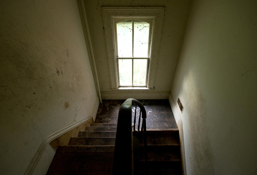 Abandoned Stairs Photograph