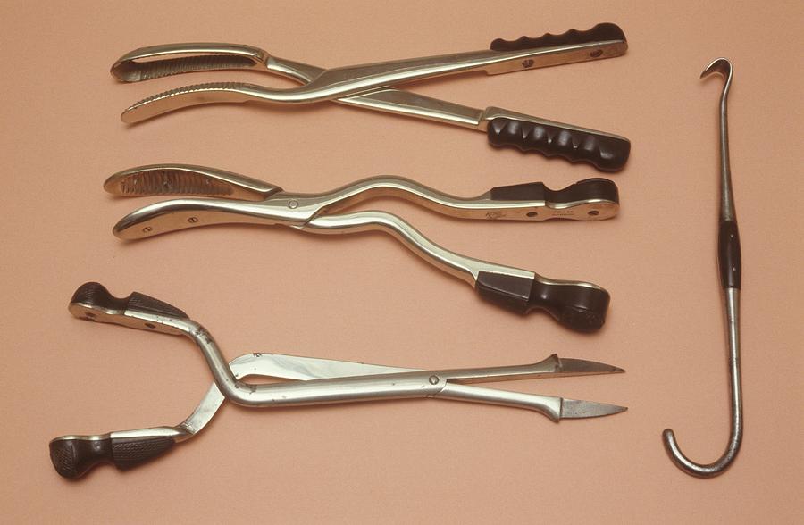 Abortion Instruments #1 Photograph by Science Photo Library