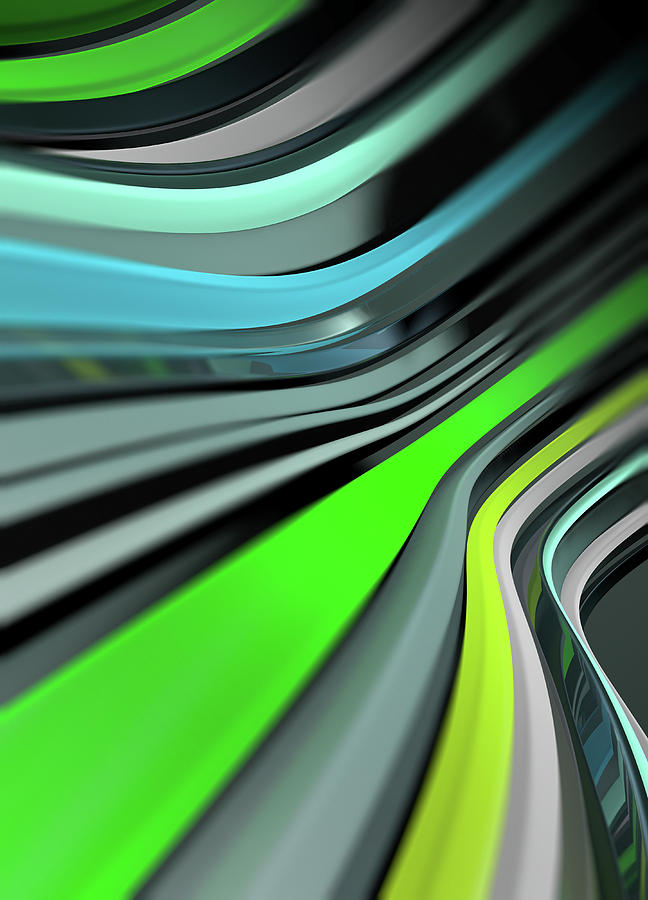 Abstract Backgrounds Pattern Of Flowing #1 Photograph by Ikon Ikon Images