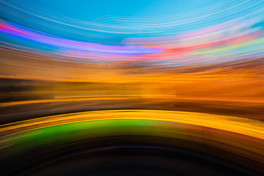 Abstract blurred light background #1 Photograph by Dutourdumonde Photography