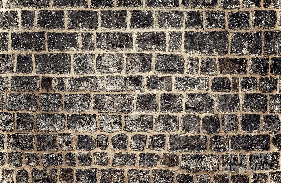 Abstract brick background #2 Photograph by Anna Om