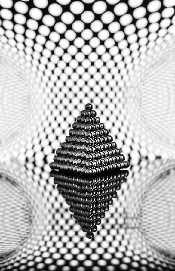 Pyramid Photograph - Abstract Geometry by Ivelina Blagoeva