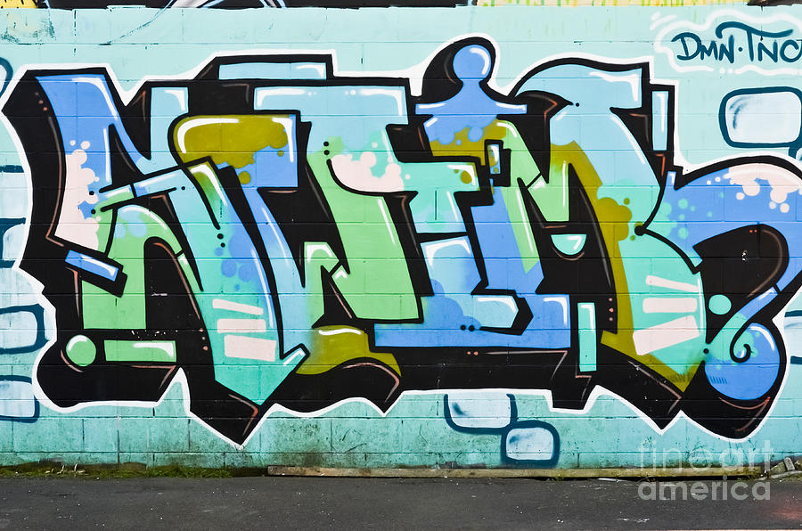 Abstract Graffiti wall #1 Photograph by Yurix Sardinelly
