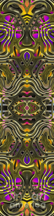 Abstract Digital Art - Abstract Rhythm - 28 by Hanza Turgul