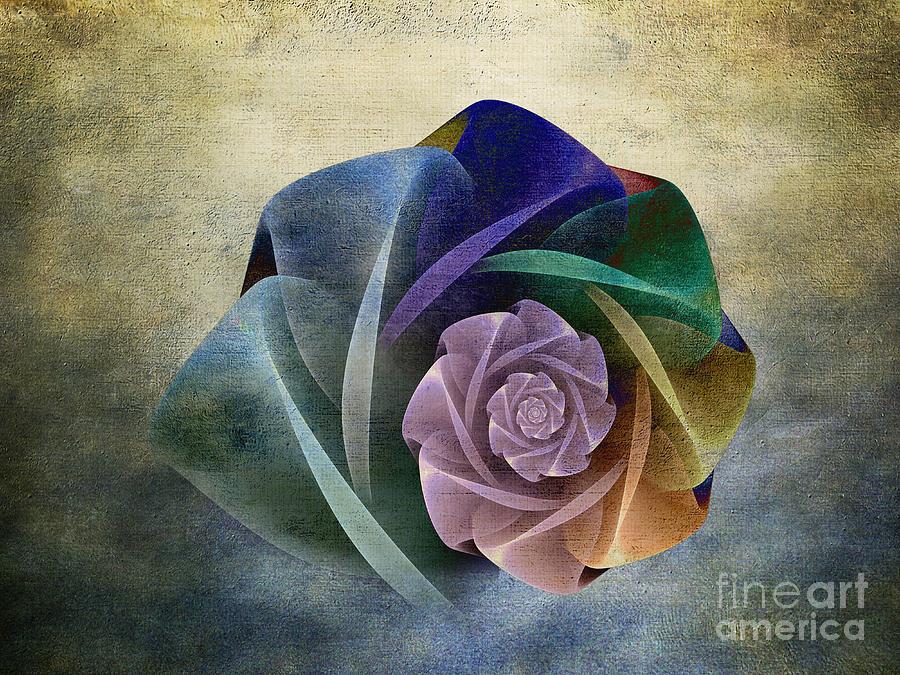 Abstract Rose #1 Digital Art by Klara Acel