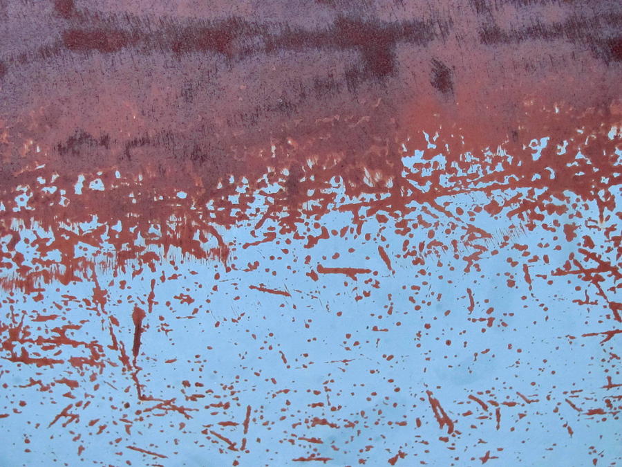 Abstract Rust 3 #1 Photograph by Anita Burgermeister