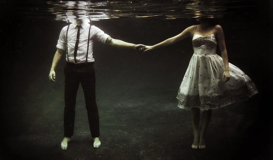 Abyss Of The Disheartened : Couple Photograph by Heather Landis Abyss Of The Disheartened : Couple Photograph by Heather Landis