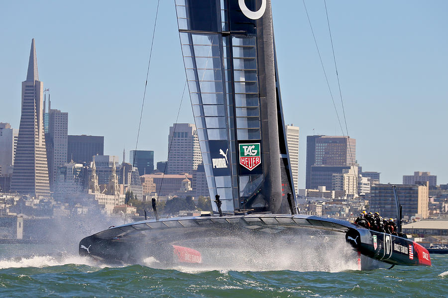 AMERICAS CUP 2013  Oracle Photograph by Steven Lapkin