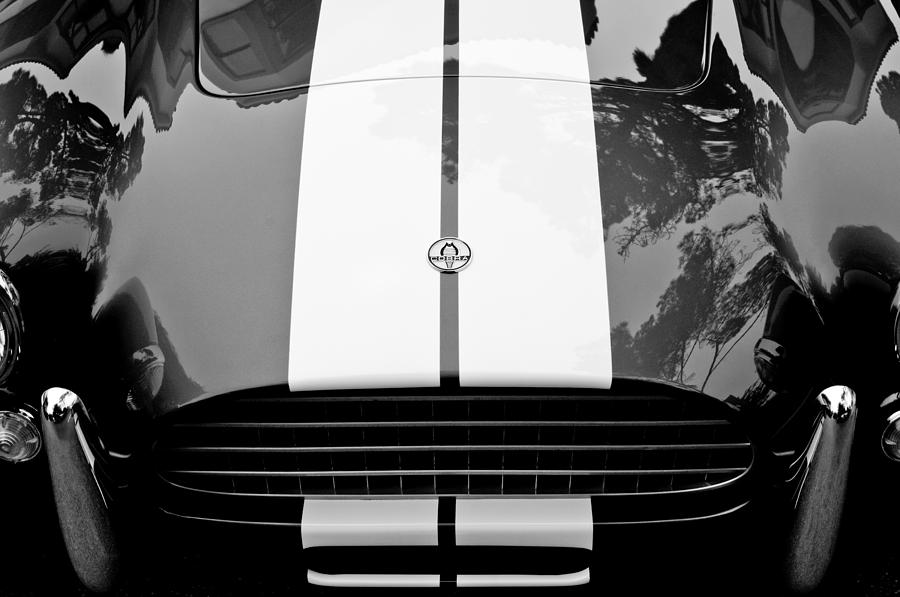 AC Shelby Cobra Grille - Hood Emblem #1 Photograph by Jill Reger