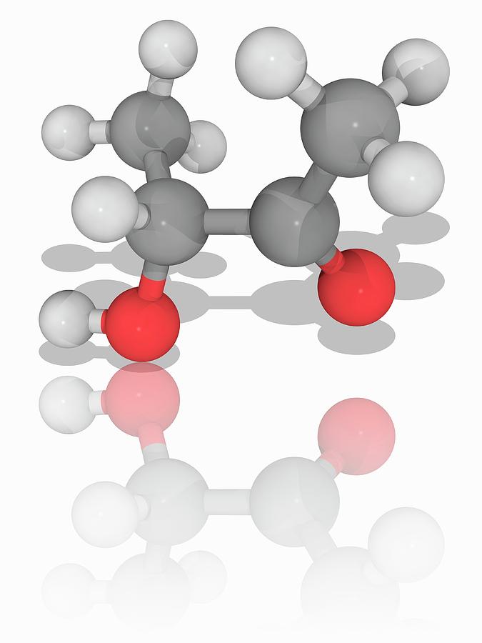 Acetoin Organic Compound Molecule #1 by Laguna Design/science Photo Library