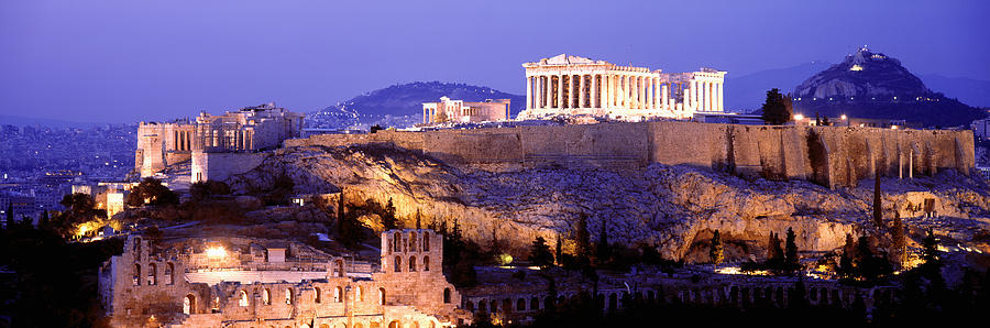 Acropolis, Athens, Greece #1 Photograph by Panoramic Images