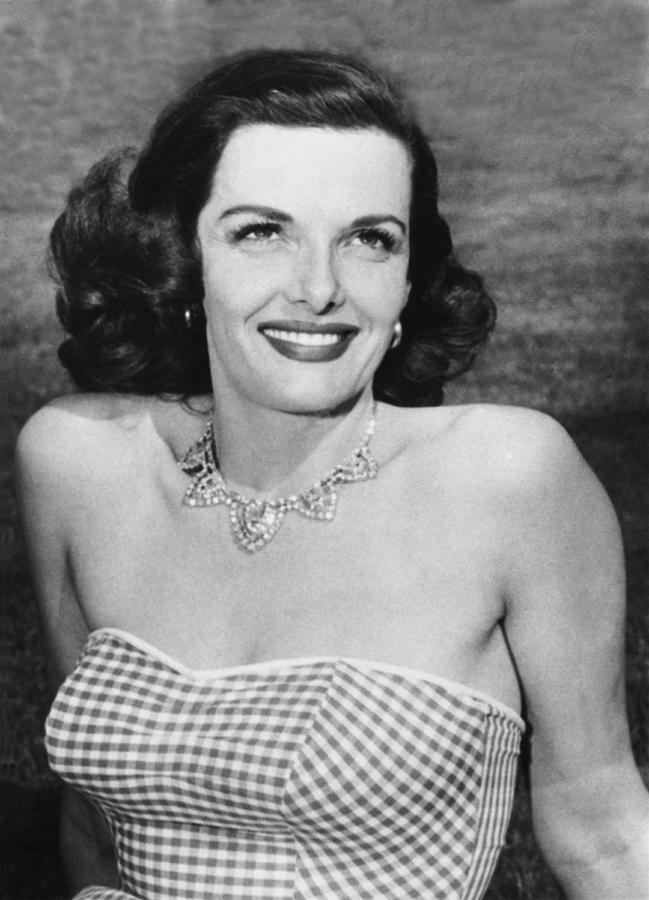 Hollywood Photograph - Actress Jane Russell #1 by Underwood Archives
