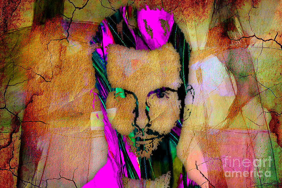Adam Levine Maroon 5 #1 Mixed Media by Marvin Blaine