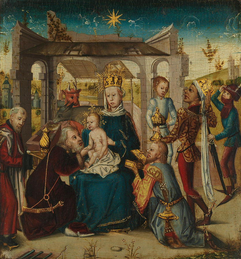 Adoration of the Magi Painting by Unknown - Fine Art America