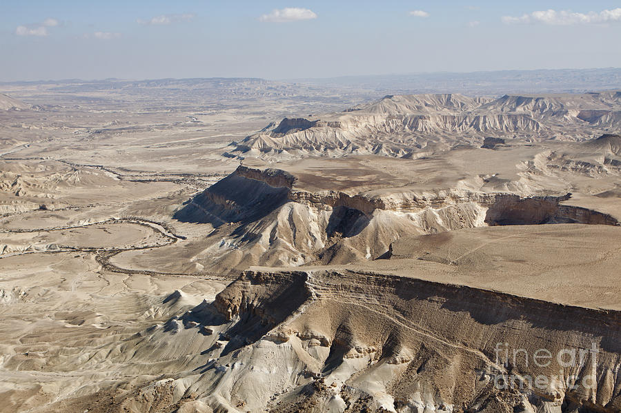 1-aerial Photography Of The Negev Photograph