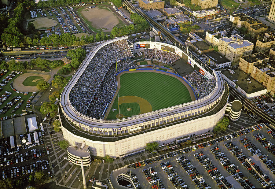 Aerial View Of A Baseball Stadium Photograph by Panoramic Images - Fine ...