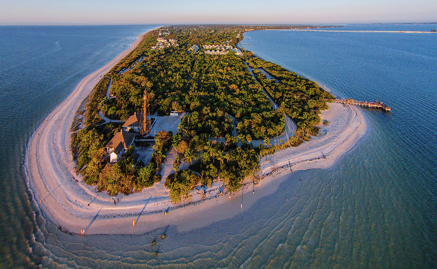 Aerial View Of Sanibel Island #1 Photograph by Panoramic Images