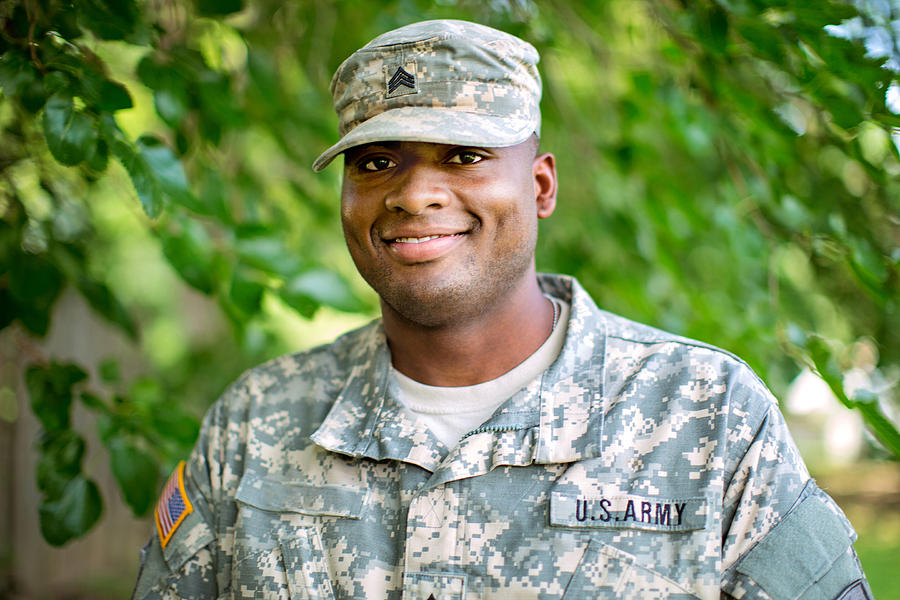 African American Sergeant U.S. Army #1 Photograph by DanielBendjy