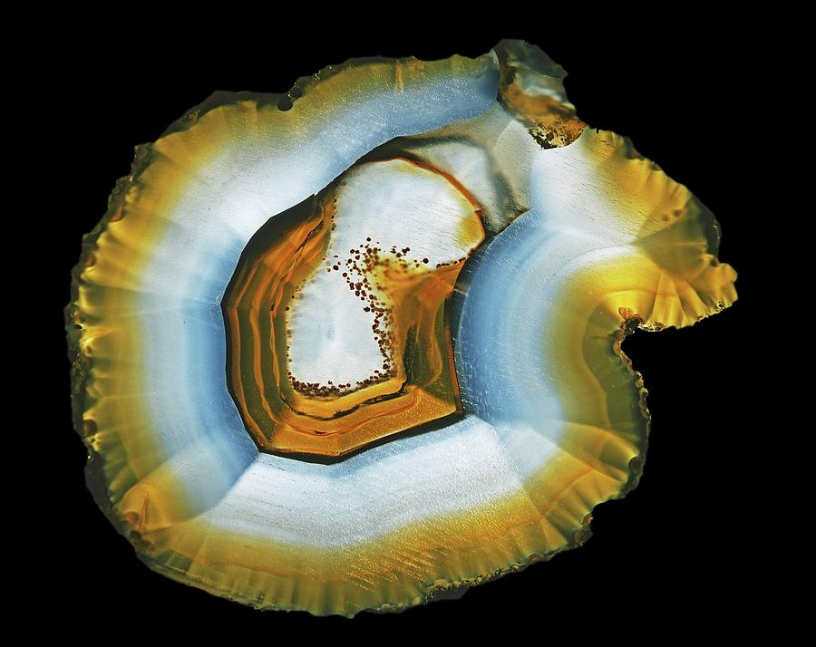 Agate #1 Photograph by Alfred Pasieka/science Photo Library