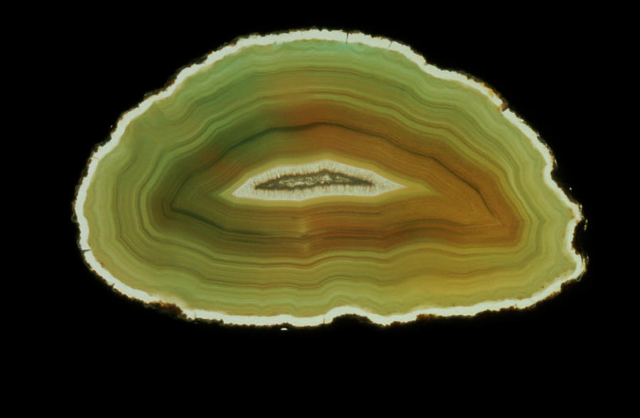 Agate #1 Photograph by James Stevenson/science Photo Library