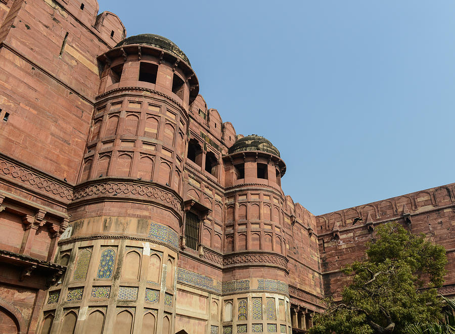Agra Fort in India #1 Photograph by Brandon Bourdages