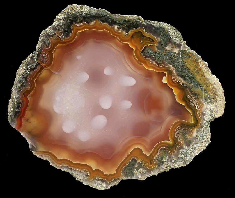 Agua Nueva Agate #1 Photograph by Natural History Museum, London/science Photo Library